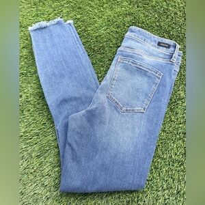 Liverpool Light Blue The High Rise Ankle Denim Jeans